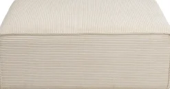 Narożniki*KARE Design Narożnik Modułowy Sztruksowy Kremowy Prawy 306x182 Cm