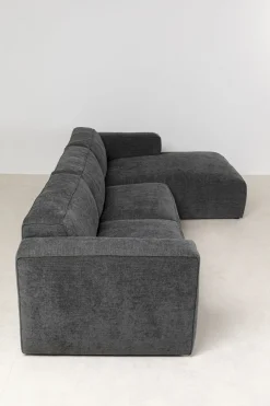 Narożniki*KARE Design Narożnik Modułowy Tapicerowany Szary Prawy 335x170 Cm