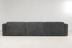 Narożniki*KARE Design Narożnik Modułowy Tapicerowany Szary Prawy 335x170 Cm