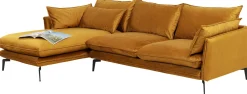 Narożniki*KARE Design Narożnik Monza 296x175 Cm Kolor Curry - Lewy