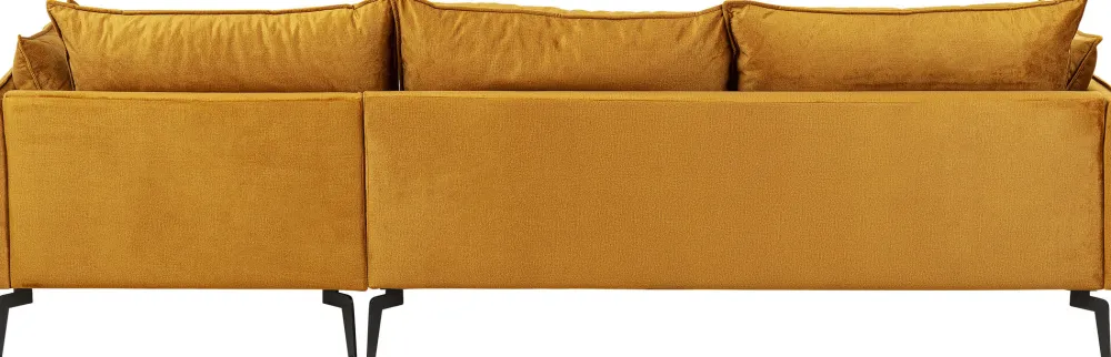 Narożniki*KARE Design Narożnik Monza 296x175 Cm Kolor Curry - Prawy
