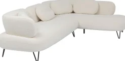 Narożniki*KARE Design Narożnik Peppo 286x196 Cm Biały Prawy