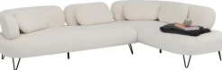 Narożniki*KARE Design Narożnik Peppo 286x196 Cm Biały Prawy