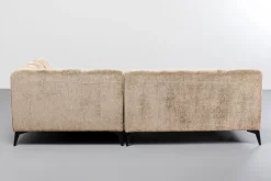Narożniki*KARE Design Narożnik Prawy Kremowy Nogi Czarne 250x200 Cm