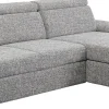 Narożniki*KARE Design Narożnik Prawy Rozkładany Z Pojemnikiem I Zagłówkami 250x170 Cm