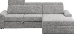 Narożniki*KARE Design Narożnik Prawy Rozkładany Z Pojemnikiem I Zagłówkami 250x170 Cm
