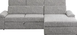 Narożniki*KARE Design Narożnik Prawy Rozkładany Z Pojemnikiem I Zagłówkami 250x170 Cm