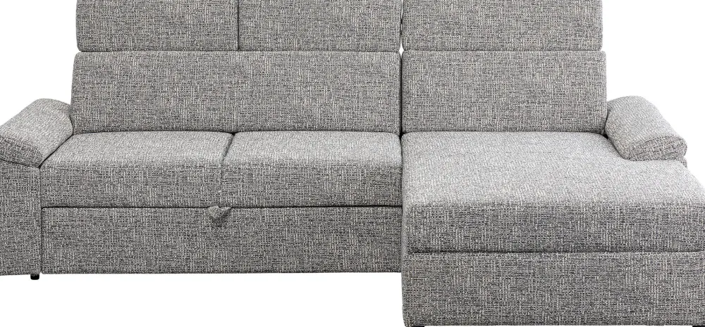Narożniki*KARE Design Narożnik Prawy Rozkładany Z Pojemnikiem I Zagłówkami 250x170 Cm
