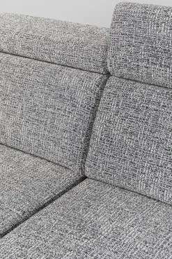 Narożniki*KARE Design Narożnik Prawy Rozkładany Z Pojemnikiem I Zagłówkami 250x170 Cm