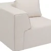 Sofy Modułowe|Narożniki*KARE Design Narożnik Tapicerowany Kremowy Moduł Prawy 100x100 Cm