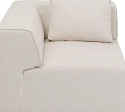 Sofy Modułowe|Narożniki*KARE Design Narożnik Tapicerowany Kremowy Moduł Prawy 100x100 Cm