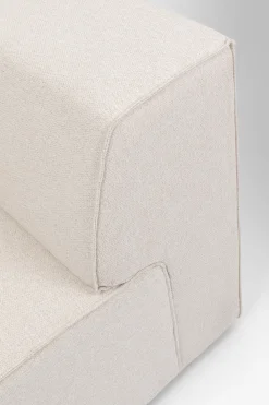 Sofy Modułowe|Narożniki*KARE Design Narożnik Tapicerowany Kremowy Moduł Prawy 100x100 Cm