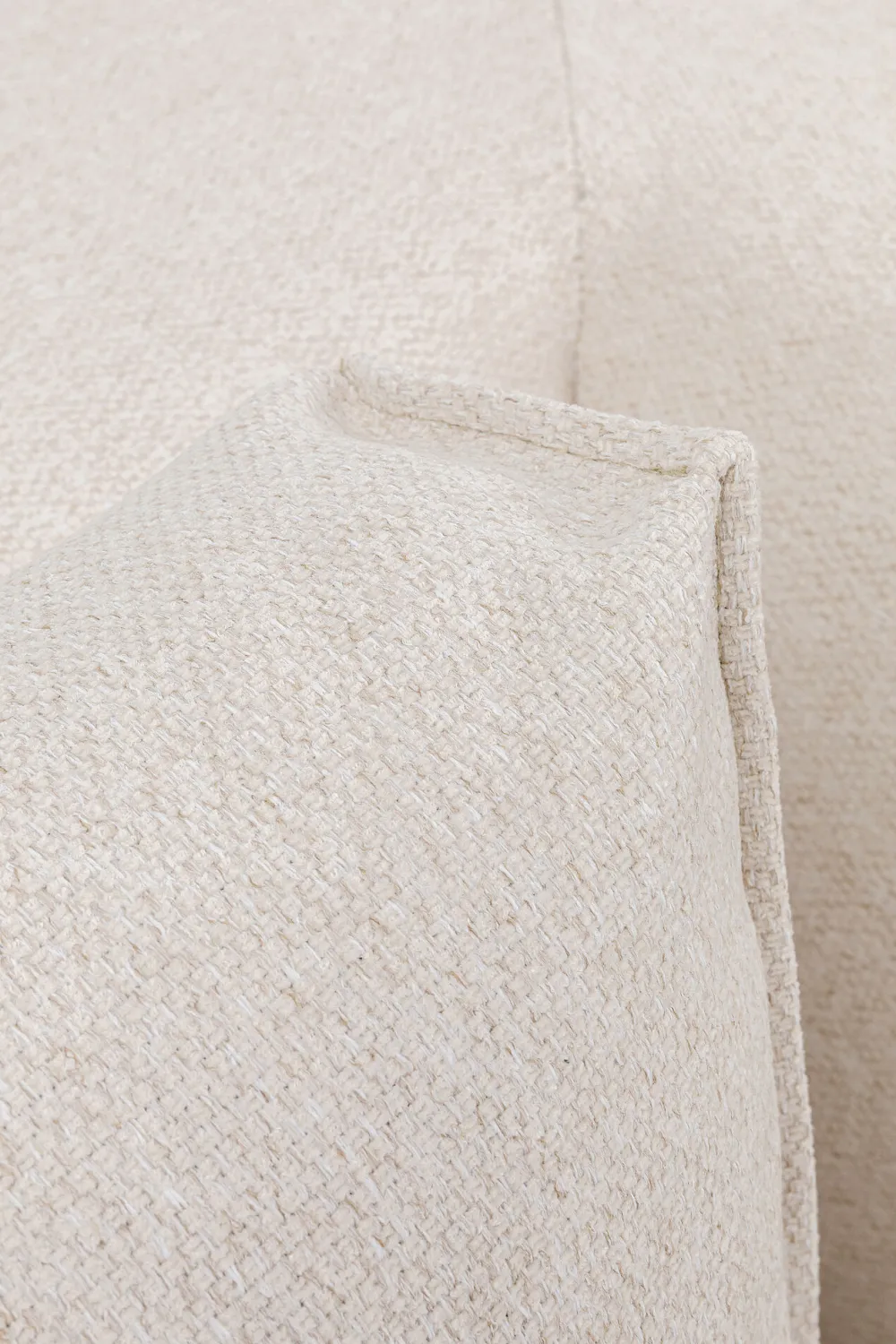 Sofy Modułowe|Narożniki*KARE Design Narożnik Tapicerowany Kremowy Moduł Prawy 100x100 Cm