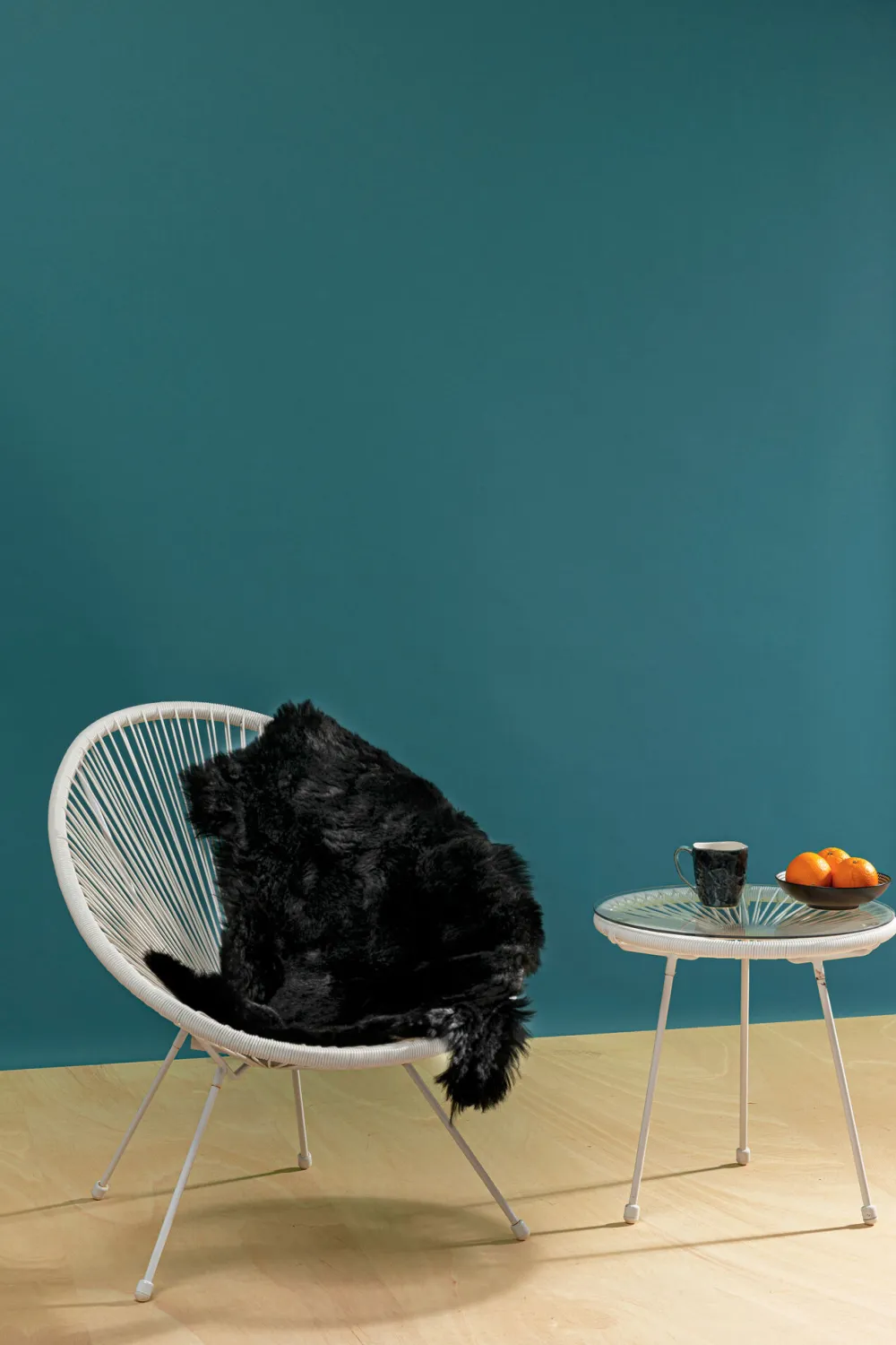 Koce|Dywany*KARE Design Narzuta Czarna Skóra Owcza 60x85 Cm