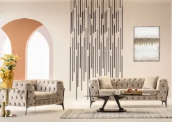 Obrazy*KARE Design Obraz Abstract Fields 90x120 Cm