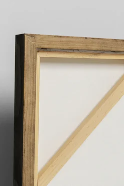 Obrazy*KARE Design Obraz Abstrakcyjny Ręcznie Malowany Zielony 90x120 Cm