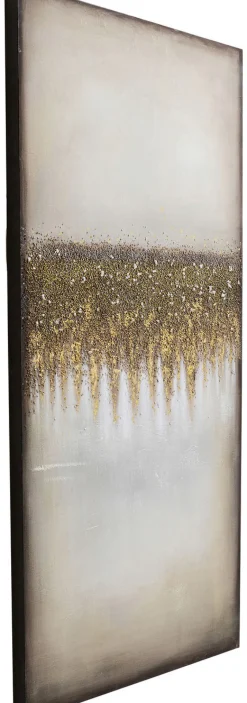 Obrazy*KARE Design Obraz Akrylowy Abstract Fields 100x200 Cm