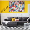 Obrazy*KARE Design Obraz Colorful Dots 200x140 Cm
