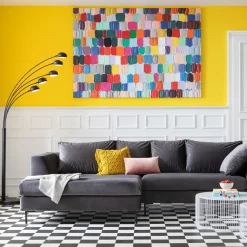 Obrazy*KARE Design Obraz Colorful Dots 200x140 Cm