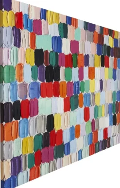 Obrazy*KARE Design Obraz Colorful Dots 200x140 Cm
