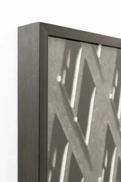 Obrazy*KARE Design Obraz Czarno-biały Drapacz Chmur Front Szklany 100x150 Cm
