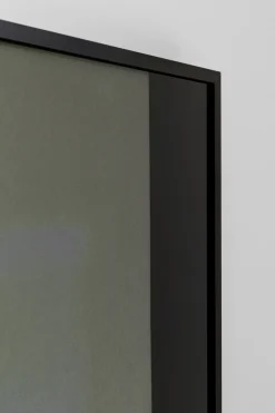 Obrazy*KARE Design Obraz Czarno-biały Drapacz Chmur Front Szklany 100x150 Cm
