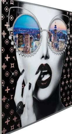 Obrazy*KARE Design Obraz Do Salonu Nowoczesny Nowy Jork 120x120 Cm