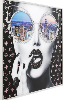 Obrazy*KARE Design Obraz Do Salonu Nowoczesny Nowy Jork 80x80 Cm