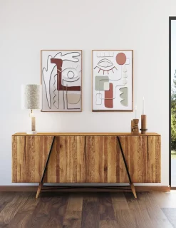 Obrazy*KARE Design Obraz Do Salonu Oko I Kolorowe Wzory 60x90 Cm