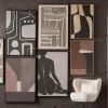 Obrazy*KARE Design Obraz Do Salonu Z Odcieniami Brązu 63x93 Cm