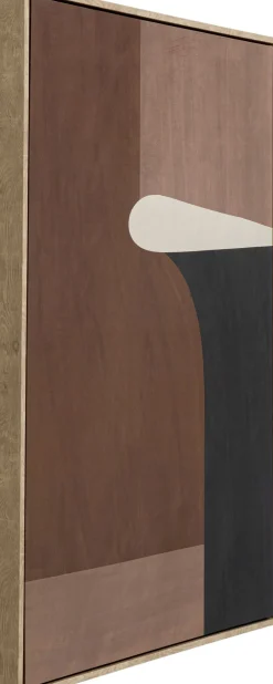 Obrazy*KARE Design Obraz Do Salonu Z Odcieniami Brązu 63x93 Cm