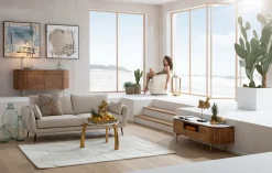 Obrazy*KARE Design Obraz Dust 100x100 Cm Niebieski