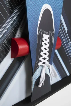 Dekoracje Ścienne*KARE Design Obraz Duży Do Salonu Kolorowy 3D Skater 149x149 Cm