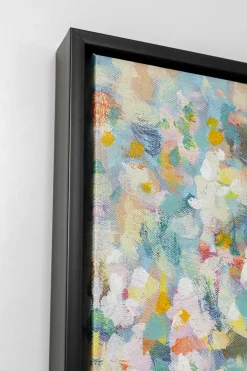 Obrazy*KARE Design Obraz 3-elementowy Kolorowy Do Salonu Ręcznie Malowane Detale 240x160 Cm
