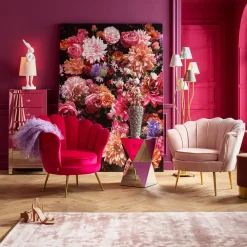 Obrazy*KARE Design Obraz Flower Bouquet 140x200 Cm Kolorowy