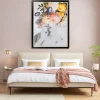 Obrazy*KARE Design Obraz Flower Lady Pastel 117x154 Cm Kolorowy