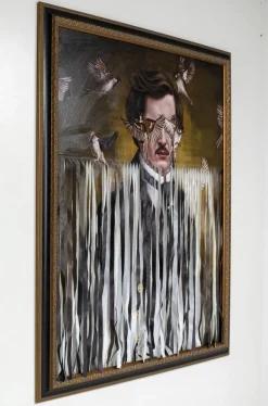 Obrazy*KARE Design Obraz Gentleman Cuts 130x163 Cm