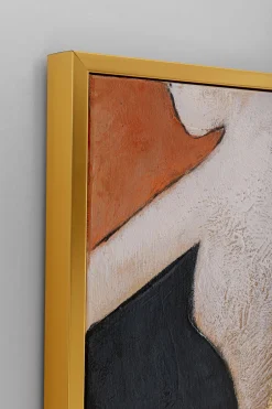 Obrazy*KARE Design Obraz Kolorowy Abstrakcja Kobiety 160x80 Cm