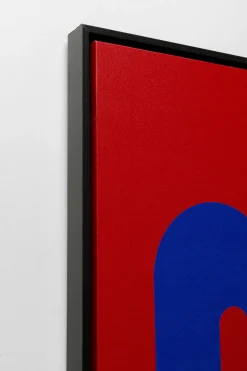 Obrazy*KARE Design Obraz Kolorowy Do Salonu Dziewczyna W Okularach 60x90 Cm