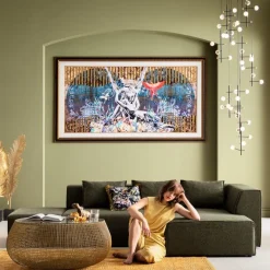 Obrazy*KARE Design Obraz Lovers 266x150 Cm