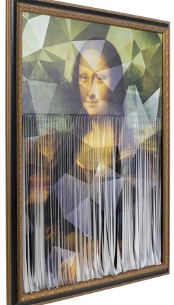 Obrazy*KARE Design Obraz Ma­de­moi­selle Lisa 130x163 Cm