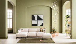 Obrazy*KARE Design Obraz Modulo 100x100 Cm Czarno-biały