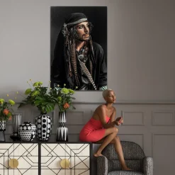 Obrazy*KARE Design Obraz Pirate 80x120 Cm