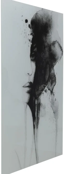 Obrazy*KARE Design Obraz Smokey Face 100x150 Cm