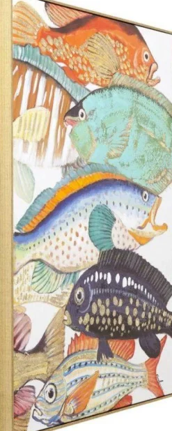 Obrazy*KARE Design Obraz Touched Fish Meeting Two 70x100 Cm