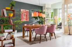 Obrazy*KARE Design Obraz Touched Flamingo Meeting 90x120 Cm