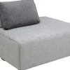 Sofy Modułowe*KARE Design Otoman Infinity Chenille 120x100 Cm Szary