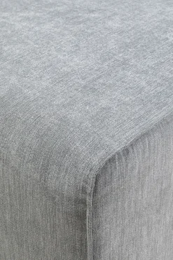 Sofy Modułowe*KARE Design Otoman Infinity Chenille 120x100 Cm Szary
