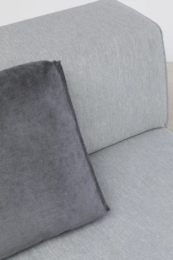 Sofy Modułowe*KARE Design Otoman Infinity Chenille 120x100 Cm Szary