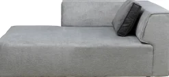 Sofy Modułowe*KARE Design Otoman Infinity Chenille 182x117 Cm Szary Lewy